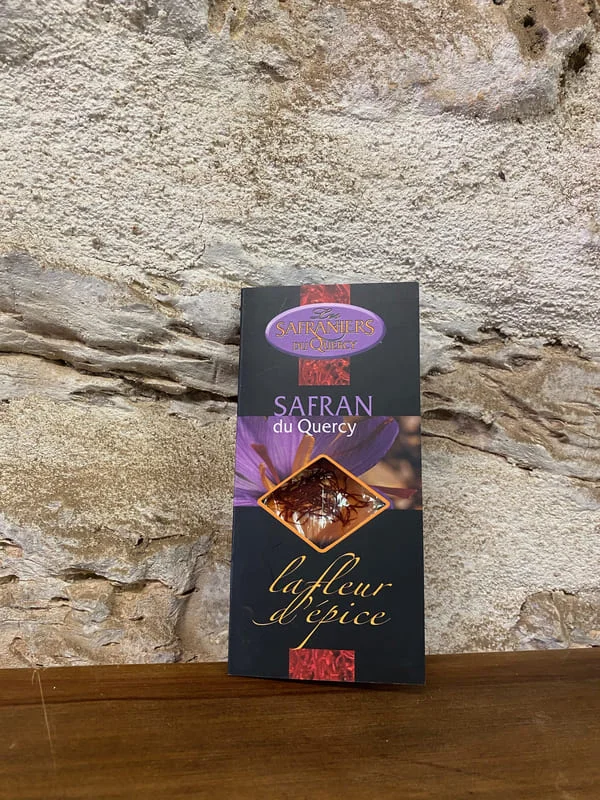 O,1 gr Stigmates safran du Quercy Château des Fontanelles
